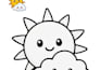 create cute printable coloring worksheets for kids